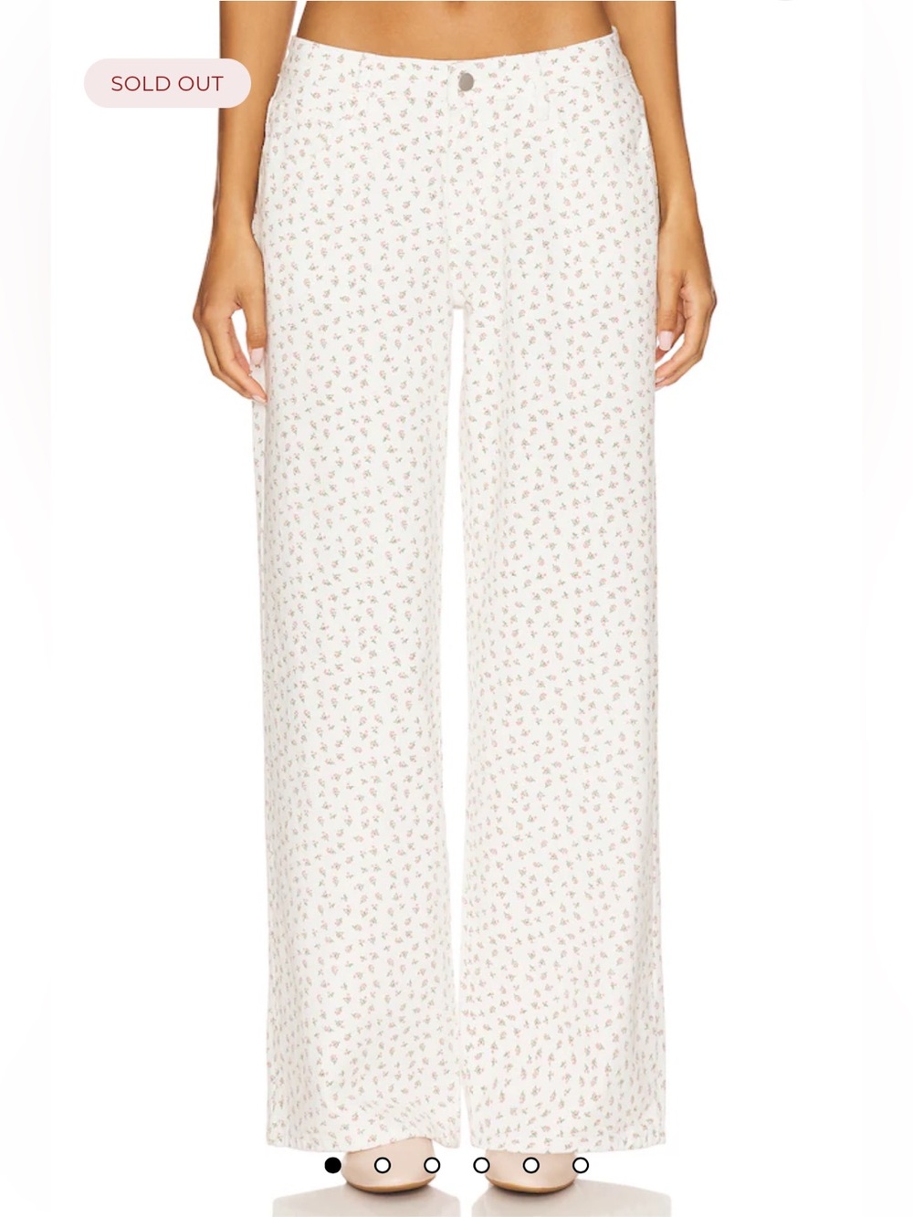 Revolve More to Come Brya Floral Jean in White Floral